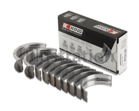King Engine Bearings Ford 330/352/360/390/410/428 Engine (Size 040) Main Bearing Set