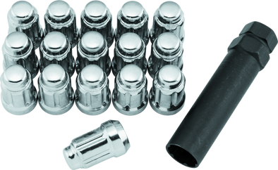 QuadBoss Spline Lug Nuts 12x1.5 - Silver