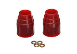 Energy Suspension 3-1/8in Bump Stop Set - Red