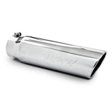 MBRP Universal 5in OD Angled Rolled End 4in Inlet 18in Length T304 Exhaust Tip