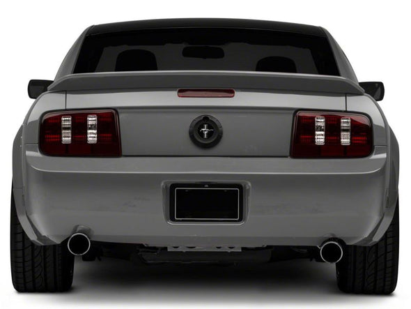 Raxiom 05-09 Ford Mustang Coyote Tail Lights- Blk Housing (Smoked Lens)