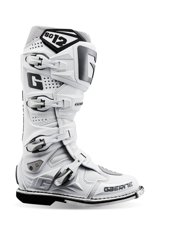 Gaerne SG12 Boot White Size - 9