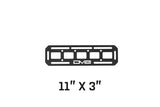 DV8 Offroad Universal Molle Panels - 11In x 3In