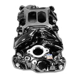 Edelbrock Chevy SB Performer RPM Intake Manifold - Black Plasma Finish