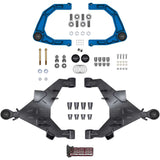 Camburg 22-25 Toyota Tundra 2WD/4WD Blue KINETIK Uniball Trail Series Long Travel Kit w/ Billet UCA