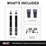 Air Lift Performance 2005-2014 Ford Mustang (S197) Rear Kit (3/8 Fittings Not Included)