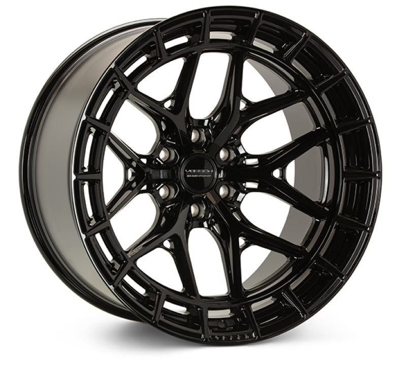 Vossen HFX-6 24x10 - 6x139.7 - ET35 - Deep - 95.1 - Gloss Black Wheel