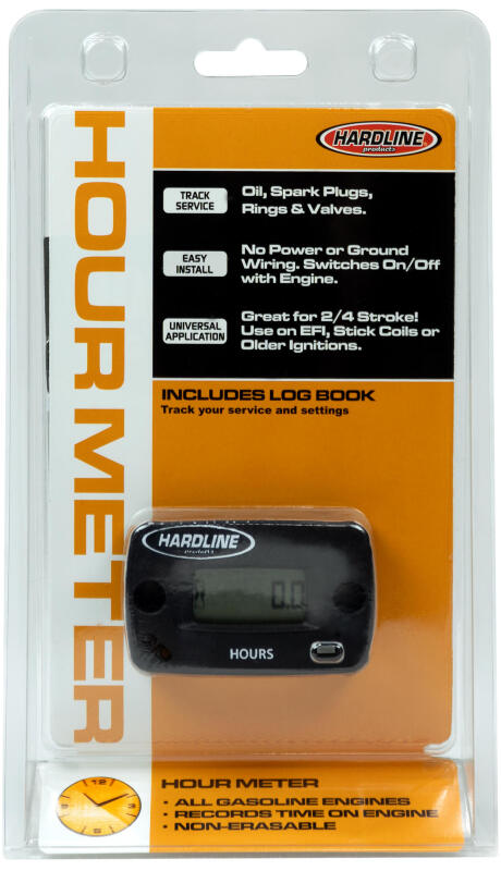 Hardline Hour Meter For Gasoline Engines