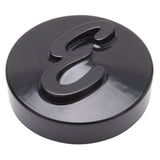 Edelbrock E Logo Black Anodized Nut for Pro-Flo Universal 14in Round Air Cleaners