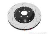 DBA 93-98 Toyota Supra Base Front 5000 Series Slotted Rotor w/Black Hat