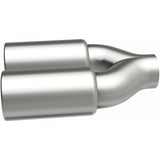 MagnaFlow Tip 1-Pk Dual Rnd Re DW 3x10 2.2