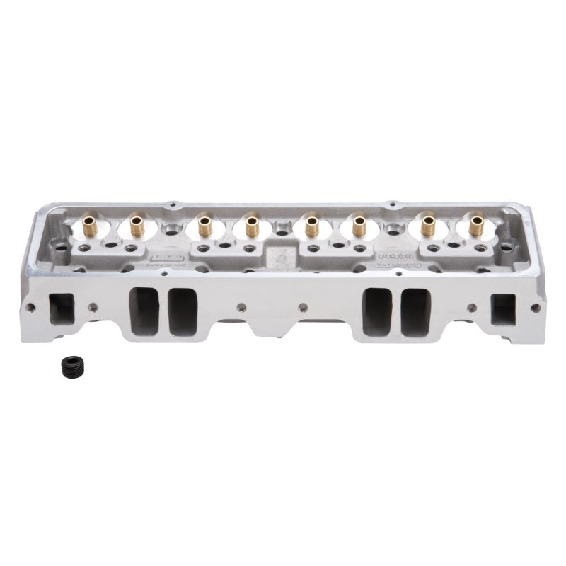 Edelbrock Cylinder Head SBC NHRA Legal 64cc Straight Plug Bare Single