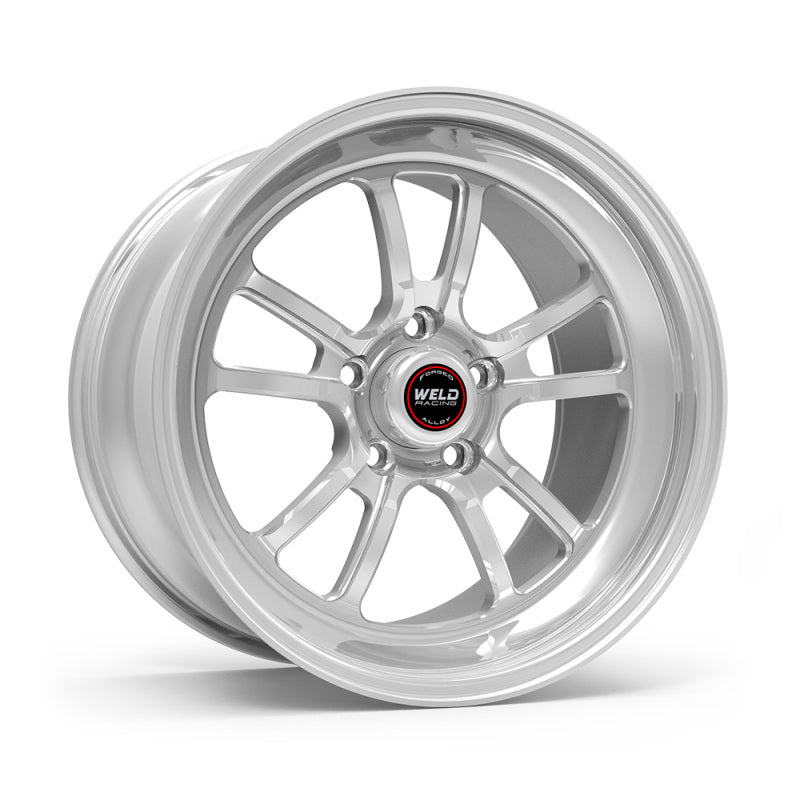 Weld S70 RT-S 17x10in / 5x114.3 BP / 8in. BS - Polished Center - Polished Shell Wheel