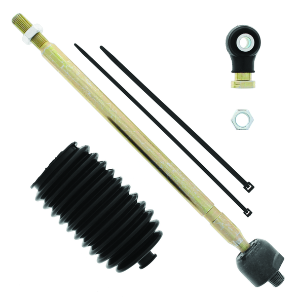 QuadBoss 05-09 Polaris Ranger 500 2x4 (02) Steering Rack Tie Rod Assembly Kit - Left Inner & Outer