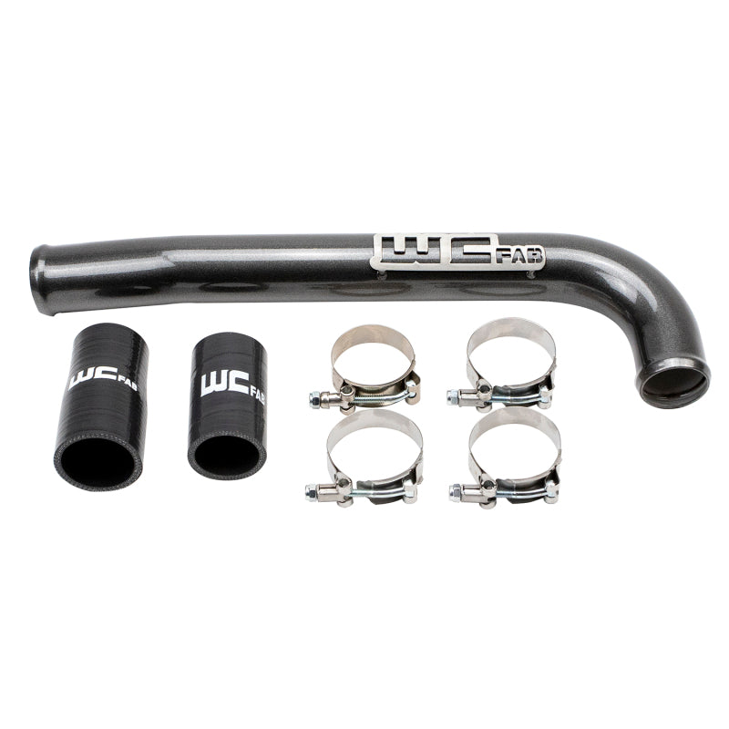 Wehrli 03-09 Dodge 5.9L/6.7L Cummins (Non-Twin CP3) Upper Coolant Pipe - Chevy Orange