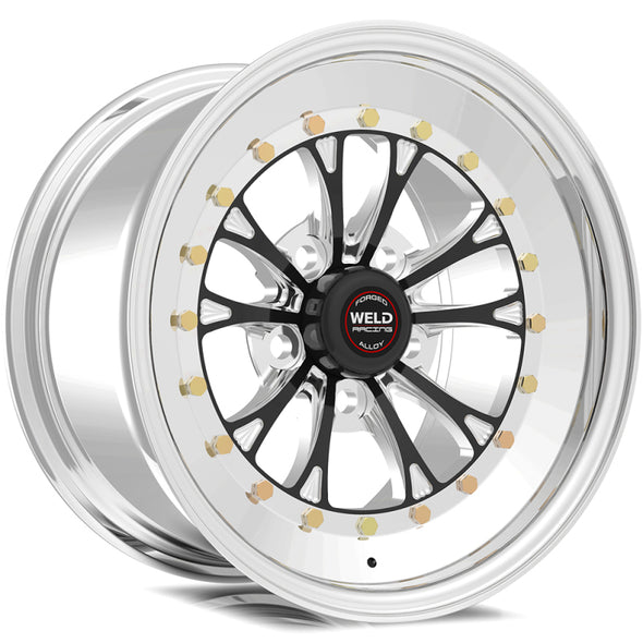 Weld Vitesse 15x8 / 5x4.75 BP / 4.5in. BS Black Wheel - Non-Beadlock