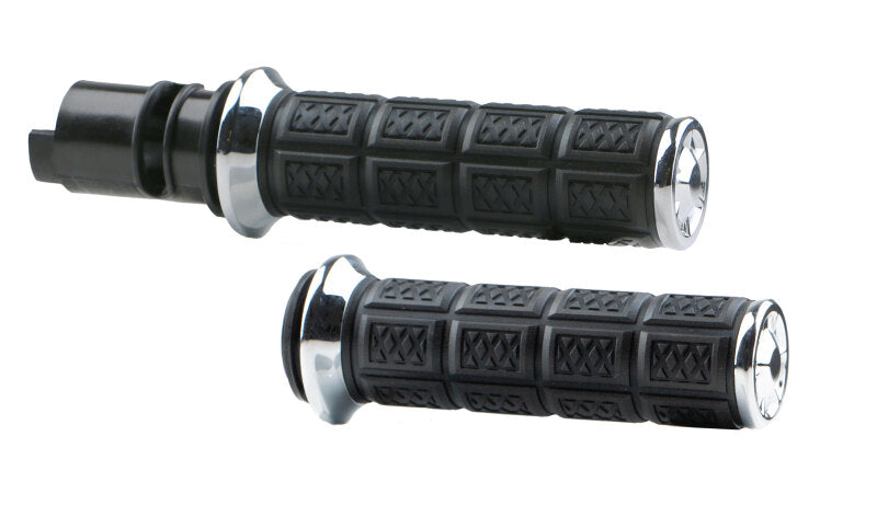 Kuryakyn Enygma Grips Throttle-By-Wire Chrome