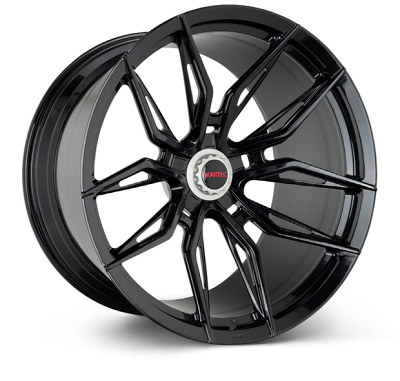 Vossen x Novitec NF11 20x9in - 5x114.3 BP - ET35 - Gloss Black Ferrari 488 / F8 Front Wheel