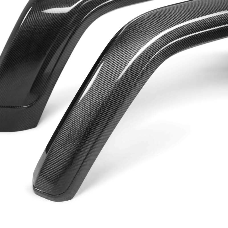 Anderson Composites 20-23 Jeep Gladiator (JT) Carbon Fiber Rear Fender Flares (Pair)