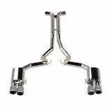 Kooks 18-24 Ford Mustang GT 5.0 3in. Valved Touring Cat-Back Exhaust - Carbon Tips