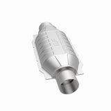 MagnaFlow Univ Cat Conv 2.25in Inlet/Outlet Ctr/Ctr Oval 12in Body L x 6.5in W x 16in Overall L