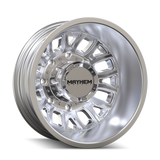 Mayhem Cogent Dually 8107D 17x6.5 8x210 BP 125mm Offset 154.2mm Bore Polished Wheel