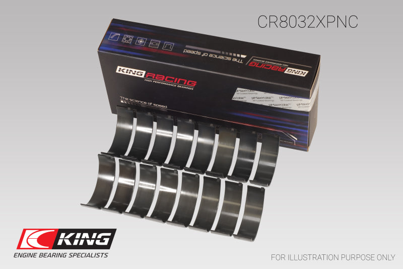 King Engine Bearings Chrysler 345/ 370 16V (Size 0.26) Connecting Rod Bearing Set