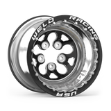 Weld Alpha-1 15x16 / 5x4.75 BP / 5in. BS Black Wheel - Black Double Beadlock