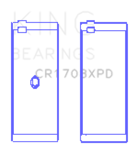 King Engine Bearings Chevrolet Custom Honda Journal 1.888 CB1663H version Pre-doweled