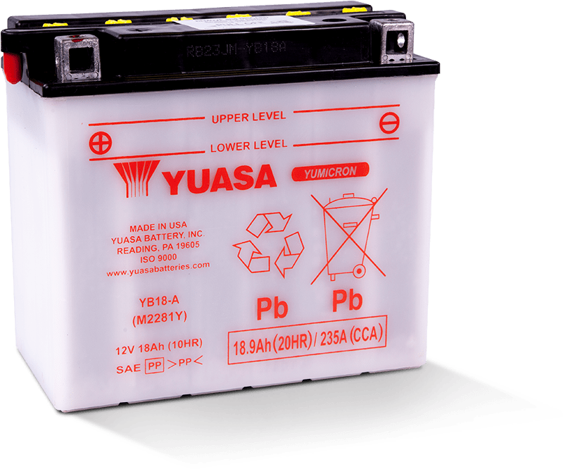 Yuasa YB18-A Yumicron CX 12-Volt Battery