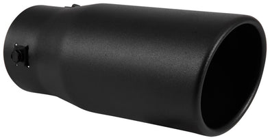 Spectre Exhaust Tip 3-1/2in. OD / Slant - Black