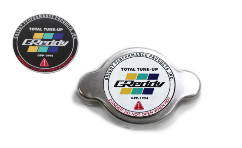 GReddy Type-S No Relief Radiator Cap Most Nissan/Subaru/Mazda/Mitsubishi/Some Toyota - Polished