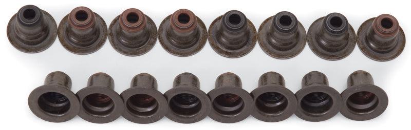 Edelbrock Spring Seat Locator/Seal Kit for Cylinder Heads Using 8mm Valves w/ 1 30In Beehive Springs