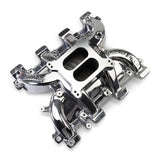 Edelbrock Chevy LS1 Performer RPM Intake Manifold Only - Chrome Plasma Finish