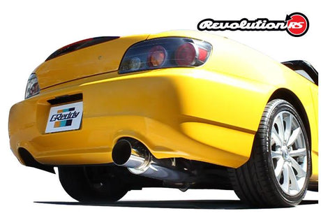 GReddy 00-08 Honda S2000 63.5mm Revolution RS Single Exit Cat-Back Exhaust