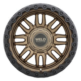 Weld Off-Road Swift 17x9in - 8x165.1 BP - ET-12 - 125.1mm CB - Satin Bronze Wheel & Black Ring