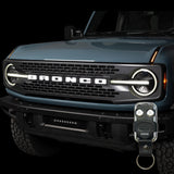 Putco 22-24 Ford Bronco Luminix DRL LED Light Hood Limb Riser (Factory Hood Side Hinge Replacements)