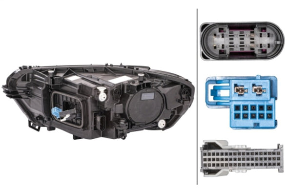 Hella 19 Mercedes-Benz Cla Headlamp Rh Led Dynamic