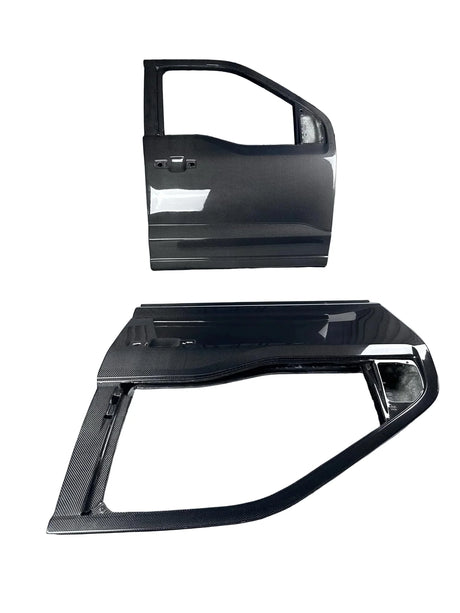 2021- 2025 MCR F-150 Carbon fiber Doors Pair