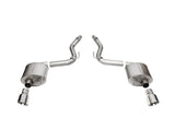 Corsa 24+ Ford Mustang GT Touring Axle-Back Dual Rear Exit with 4.5in Pro Series Polished Tips