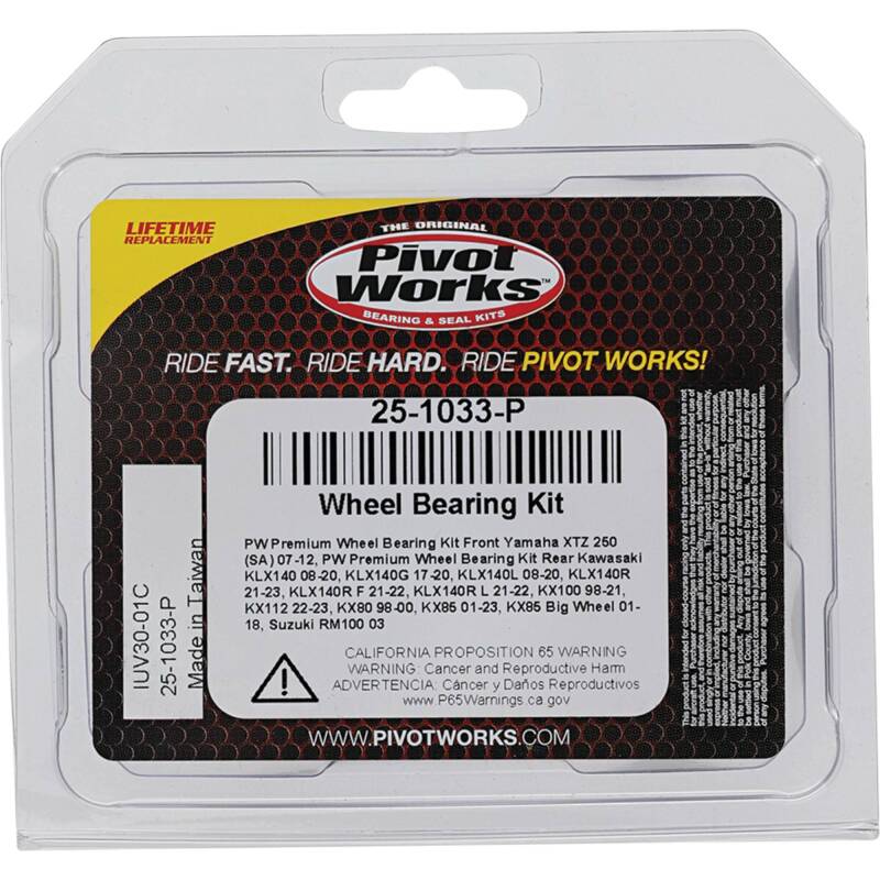 Pivot Works Premium Wheel Bearing