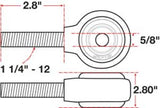 SPC Performance xAxis Rod End Ball Joint