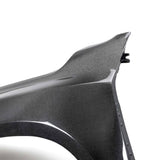 Seibon 2022 Nissan Frontier MB-Style Carbon Front Fibers Pair (2in rise 4in Wider)