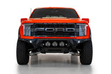 Addictive Desert Designs 2021+ Ford Raptor Bomber Front Bumper w/ 3 Baja Designs LP6 Light Mounts