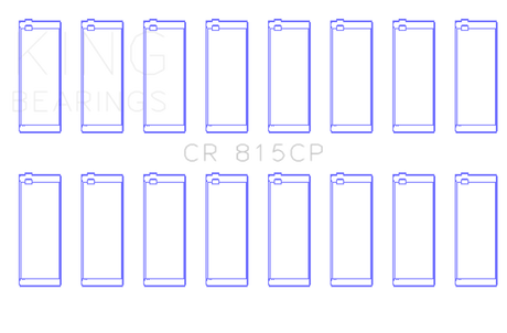 King Engine Bearings GM 287, 316, 347, 370,400, 421, 428, 455 Connecting Rod Bearing Set