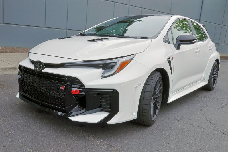 PERRIN 23-26 Toyota GR Corolla Front Tow Hook - Red