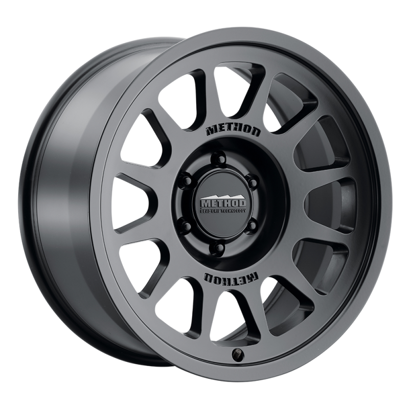 Method MR703 Bead Grip 18x9 12mm Offset 6x5.5 106.25mm CB - Matte Black