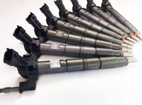 DDP 11-14 Ford Powerstroke 6.7L Brand New Injector Set - 50hp (20% Over)