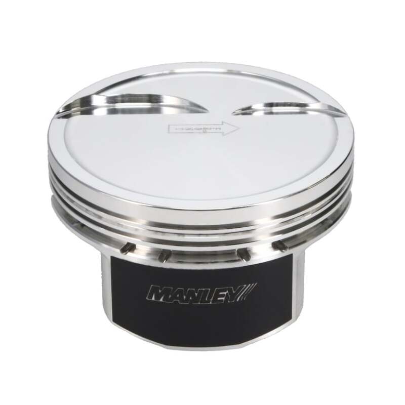 Manley Chevy LS E/D Series 4.001in Bore 1.115in CH -10cc Platinum Series Pistons - Set of 8