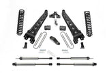 Fabtech 18 Ford F450/F550 4WD Diesel 6in Rad Arm Sys w/Coils & Dl Shks